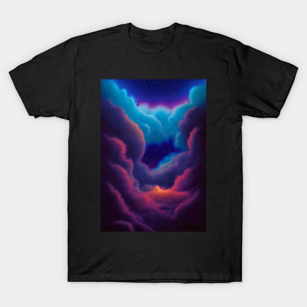 Dreamy Sky T-Shirt by EggheadK8